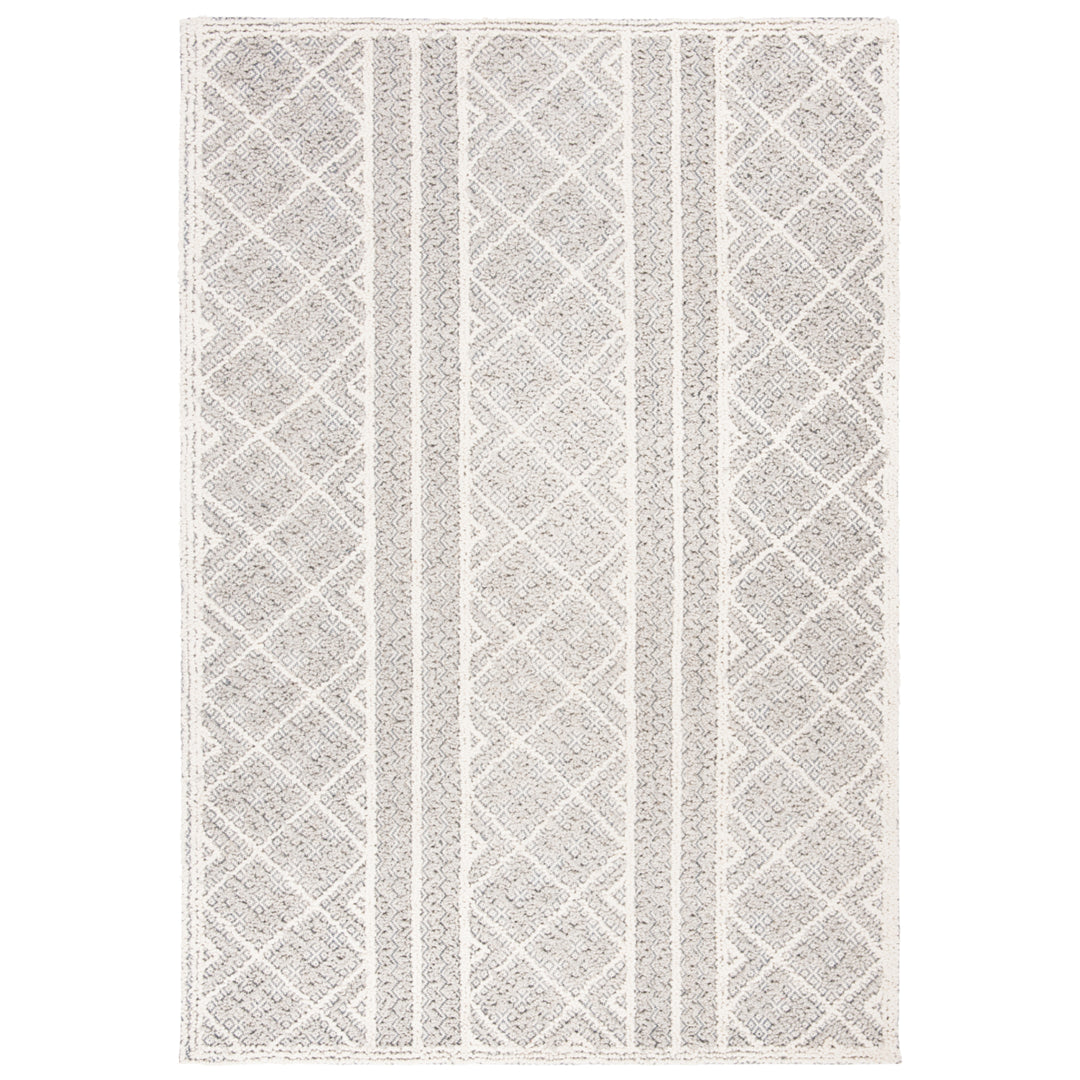 SAFAVIEH Trace TRC229F Handmade Grey / Beige Rug Image 7