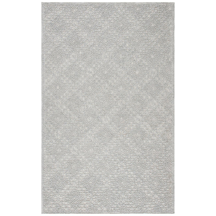 SAFAVIEH Trace Collection TRC255G Handmade Grey/Grey Rug Image 1