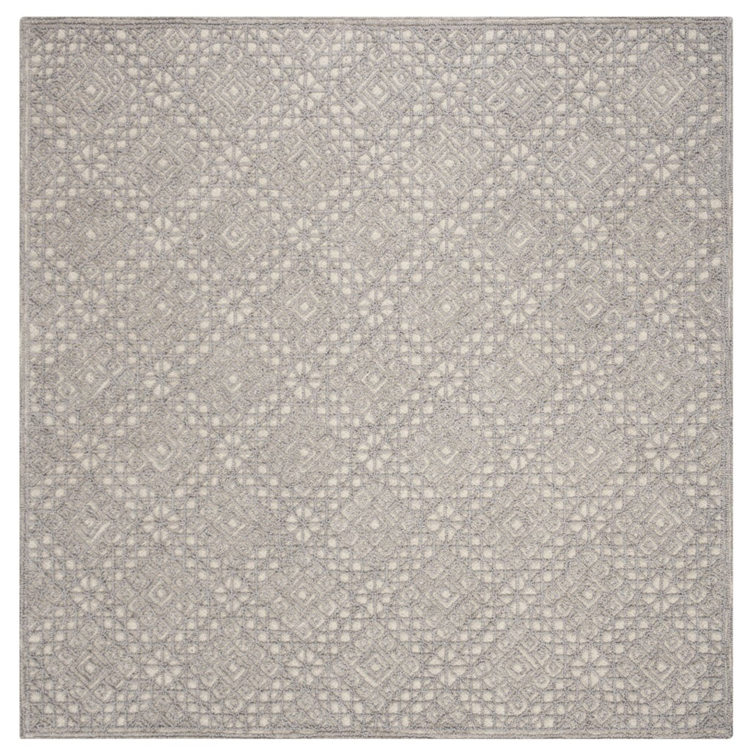 SAFAVIEH Trace Collection TRC255G Handmade Grey/Grey Rug Image 1