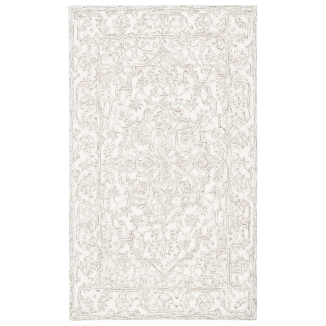 SAFAVIEH Trace TRC302A Handmade Ivory / Natural Rug Image 4