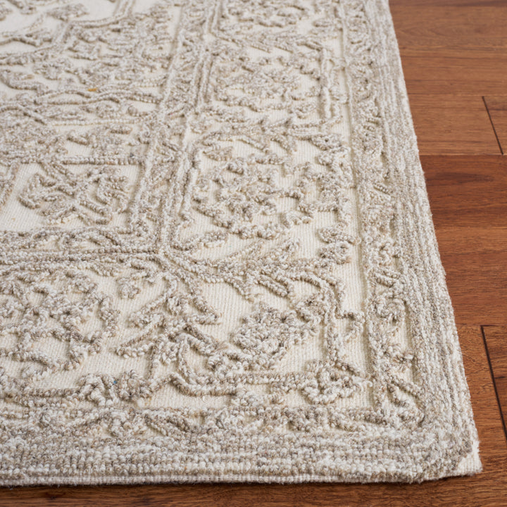 SAFAVIEH Trace TRC302A Handmade Ivory / Natural Rug Image 10