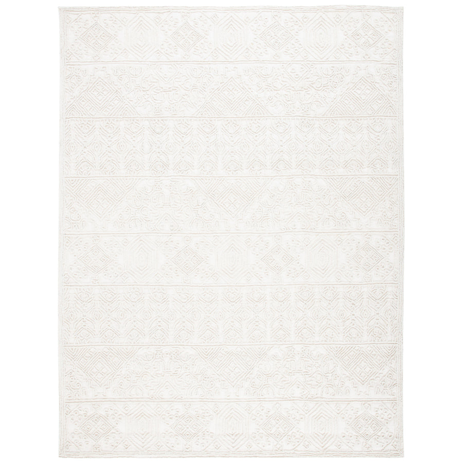 SAFAVIEH Trace Collection TRC401A Handmade Ivory Rug Image 1