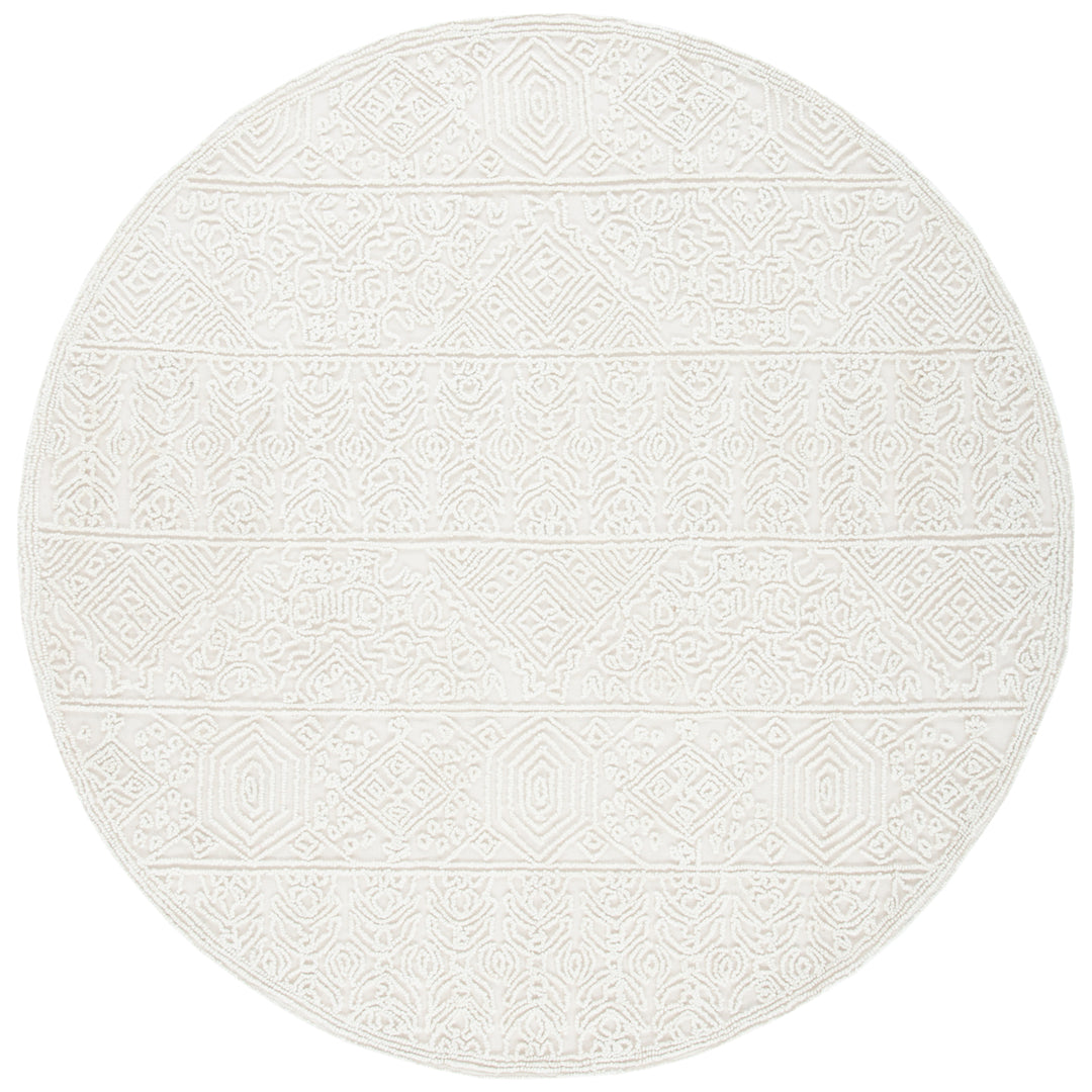 SAFAVIEH Trace Collection TRC401A Handmade Ivory Rug Image 4