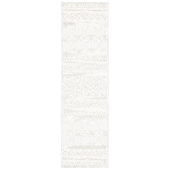 SAFAVIEH Trace Collection TRC402A Handmade Ivory Rug Image 1