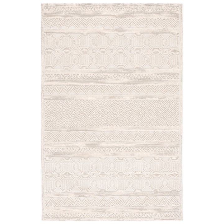 SAFAVIEH Trace Collection TRC402A Handmade Ivory Rug Image 1