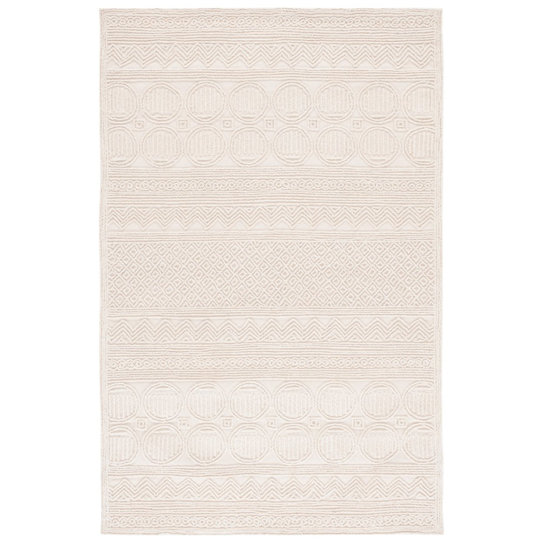 SAFAVIEH Trace Collection TRC402A Handmade Ivory Rug Image 1