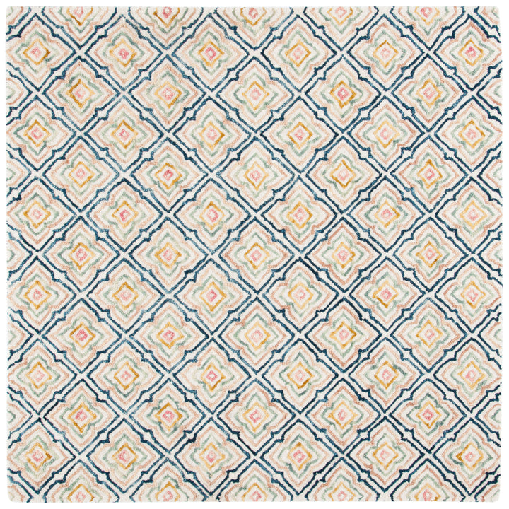 SAFAVIEH Trace TRC512A Handmade Ivory / Navy Rug Image 6