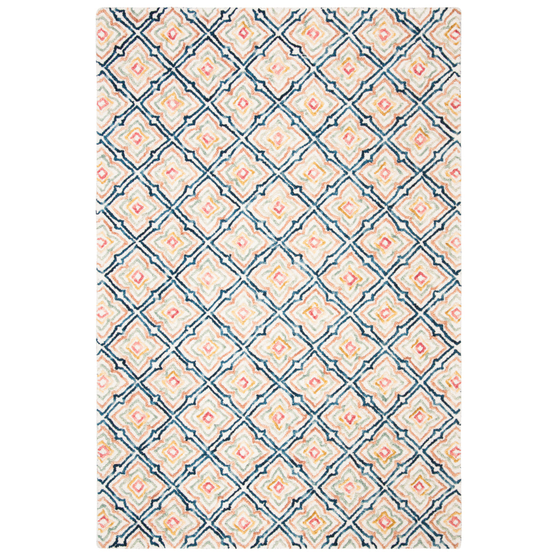 SAFAVIEH Trace TRC512A Handmade Ivory / Navy Rug Image 11