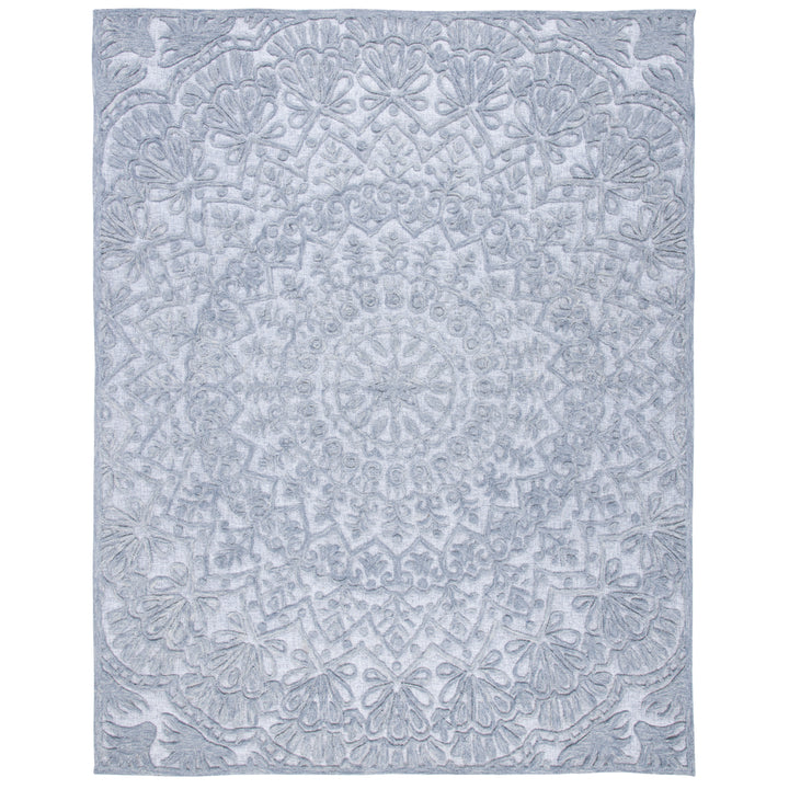 SAFAVIEH Trace Collection TRC601F Light Grey Rug Image 1