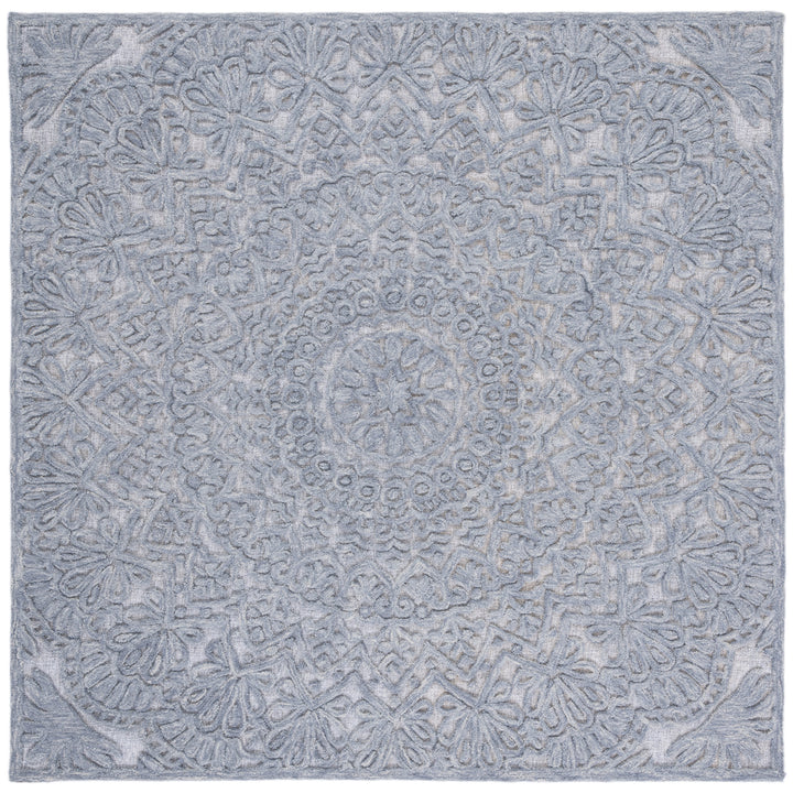 SAFAVIEH Trace Collection TRC601F Light Grey Rug Image 6