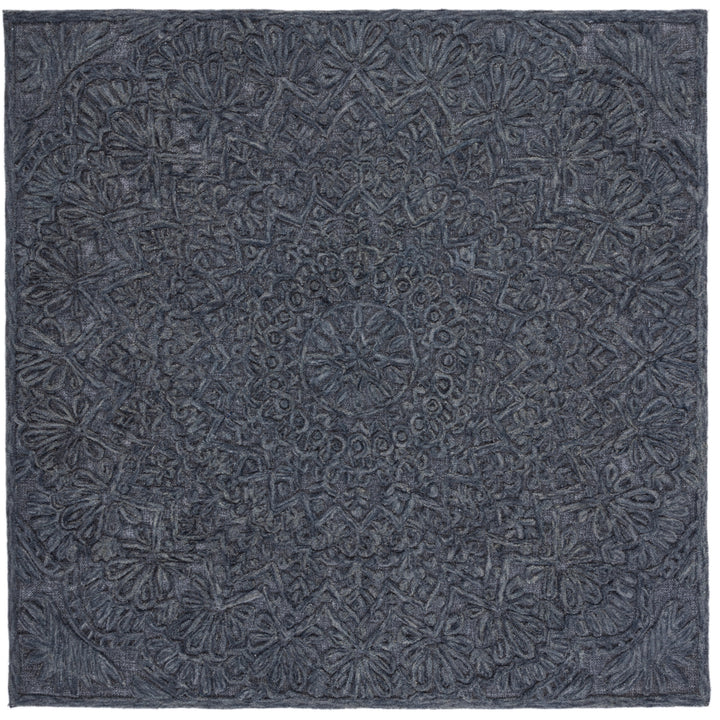 SAFAVIEH Trace Collection TRC601H Dark Grey Rug Image 6