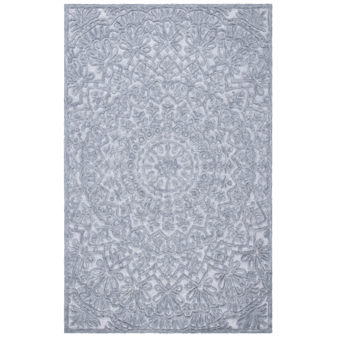 SAFAVIEH Trace Collection TRC601F Light Grey Rug Image 10