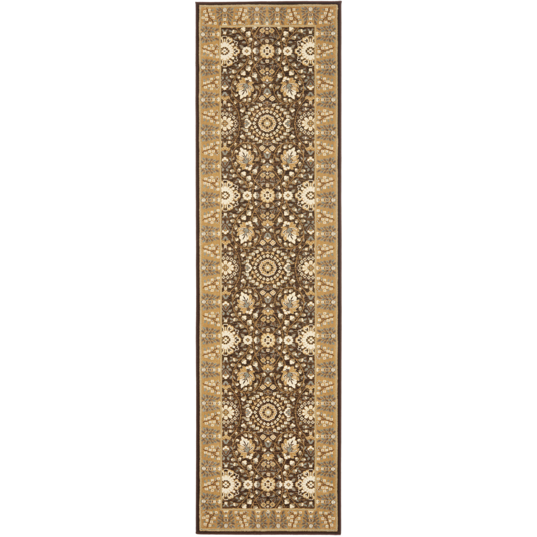 SAFAVIEH Treasures TRE215-2522 Brown / Caramel Rug Image 2