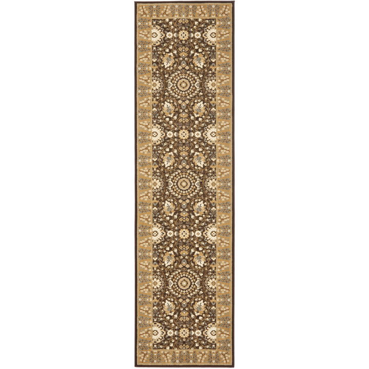 SAFAVIEH Treasures TRE215-2522 Brown / Caramel Rug Image 2