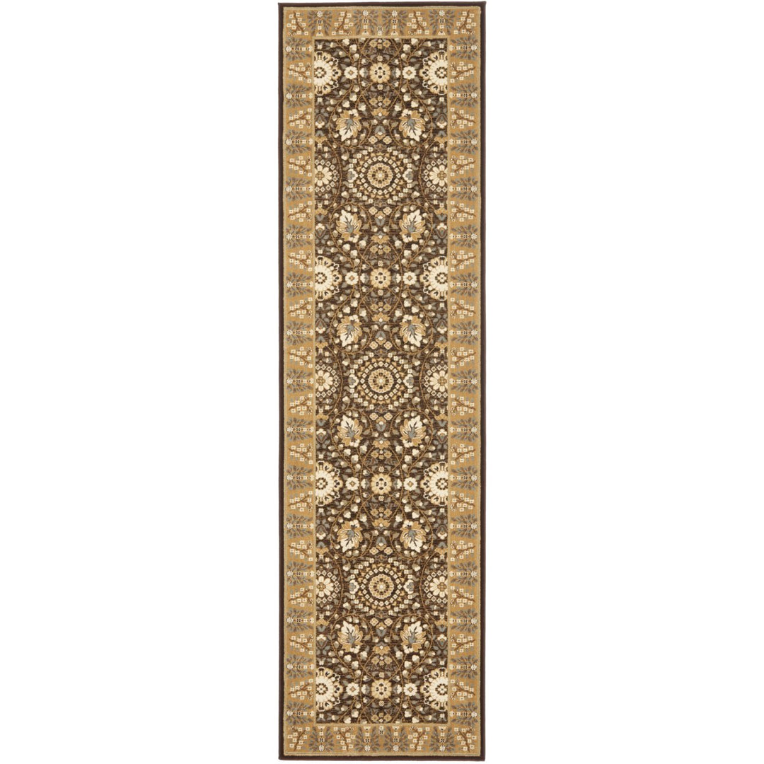 SAFAVIEH Treasures TRE215-2522 Brown / Caramel Rug Image 1