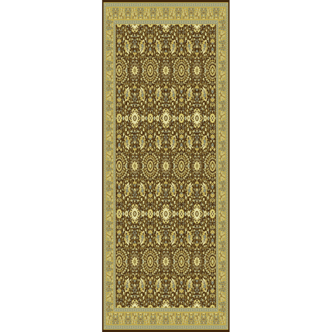 SAFAVIEH Treasures TRE215-2522 Brown / Caramel Rug Image 3