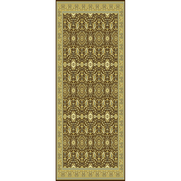 SAFAVIEH Treasures TRE215-2522 Brown / Caramel Rug Image 3