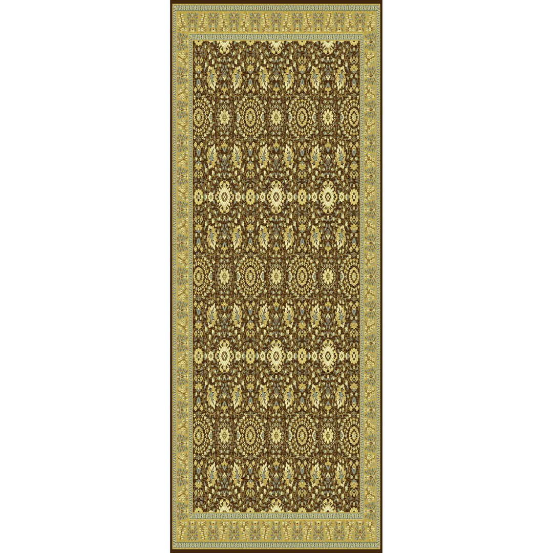 SAFAVIEH Treasures TRE215-2522 Brown / Caramel Rug Image 1