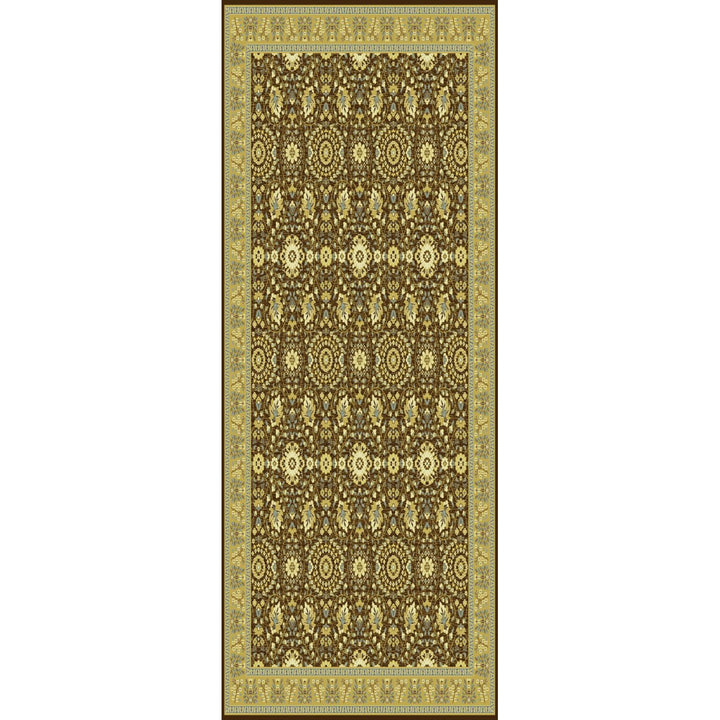 SAFAVIEH Treasures TRE215-2522 Brown / Caramel Rug Image 1