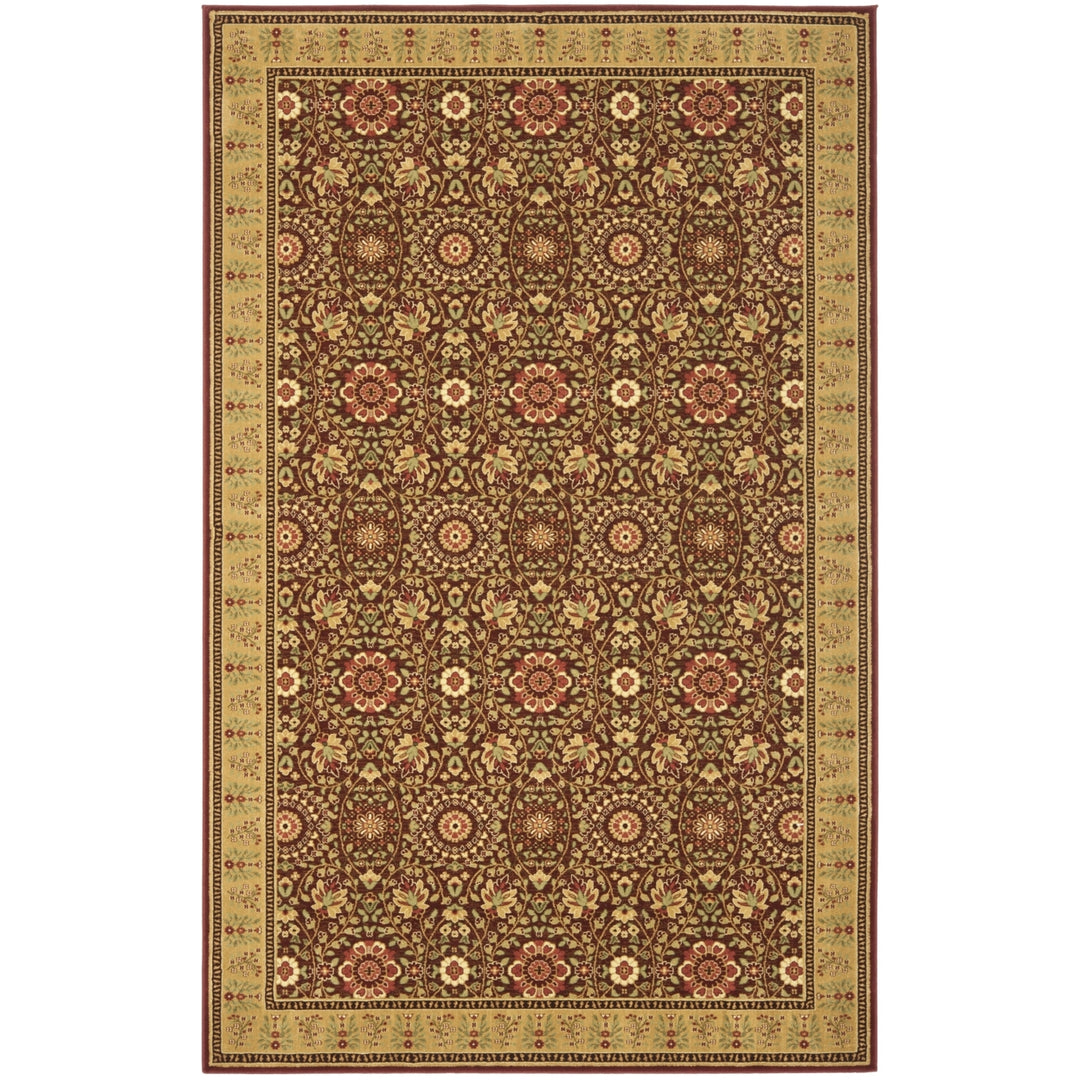 SAFAVIEH Treasures Collection TRE215-4022 Red/Caramel Rug Image 1