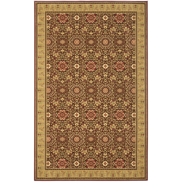 SAFAVIEH Treasures Collection TRE215-4022 Red/Caramel Rug Image 1