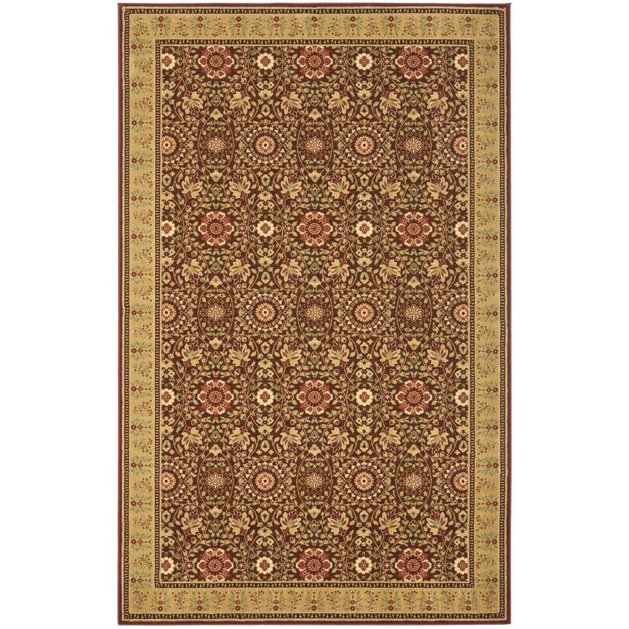 SAFAVIEH Treasures Collection TRE215-4022 Red/Caramel Rug Image 1
