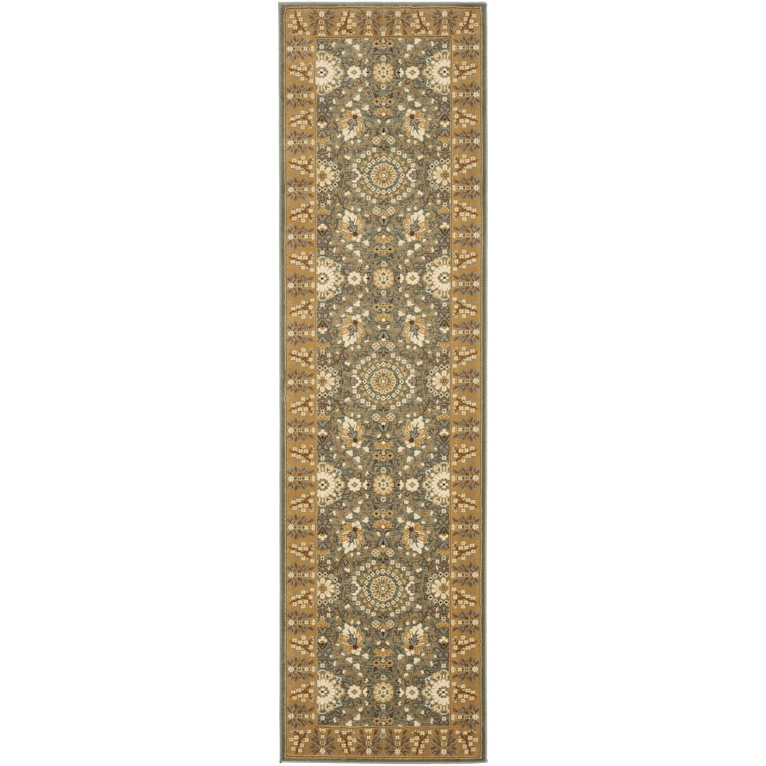 SAFAVIEH Treasures TRE215-6522 Blue / Caramel Rug Image 1