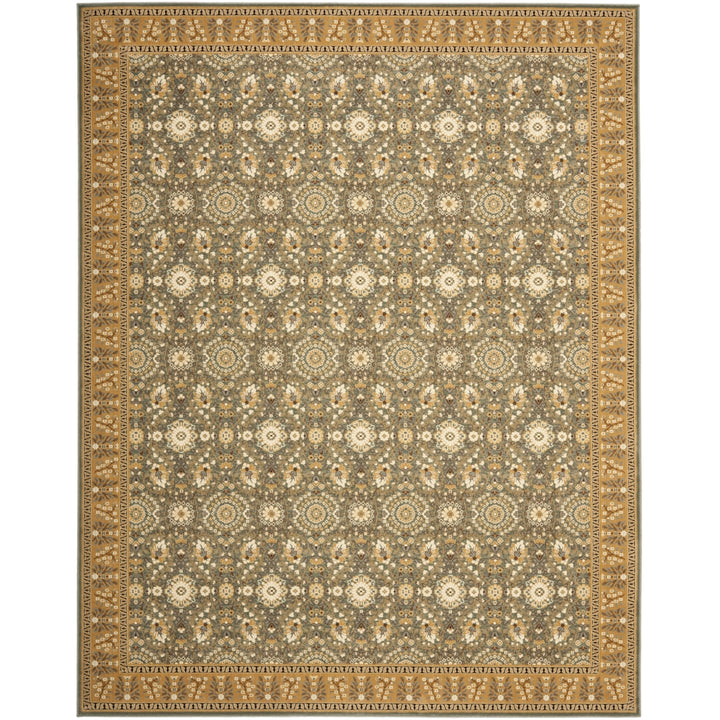 SAFAVIEH Treasures TRE215-6522 Blue / Caramel Rug Image 3