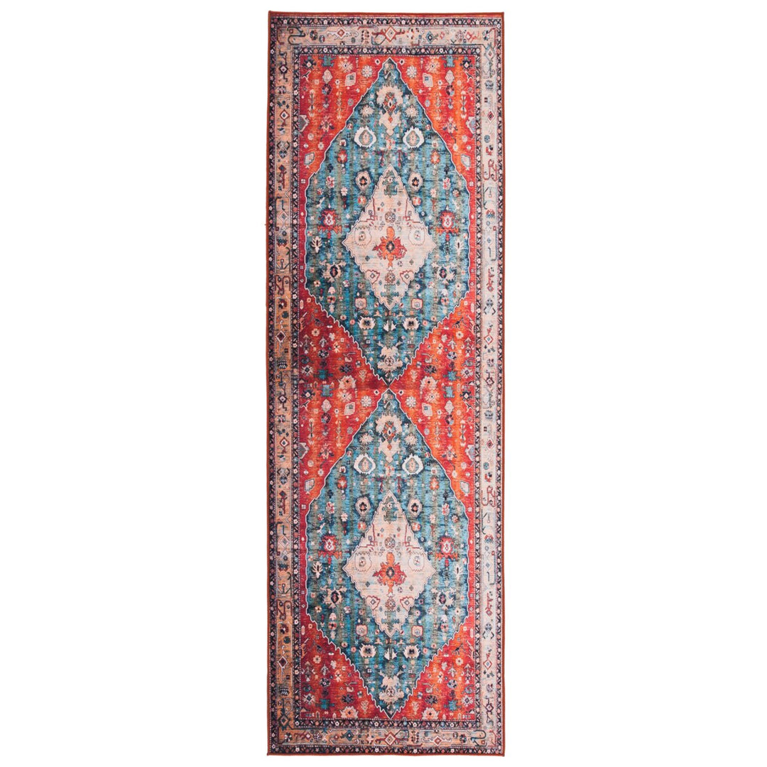 SAFAVIEH TSN104B Tucson Beige / Blue Image 1