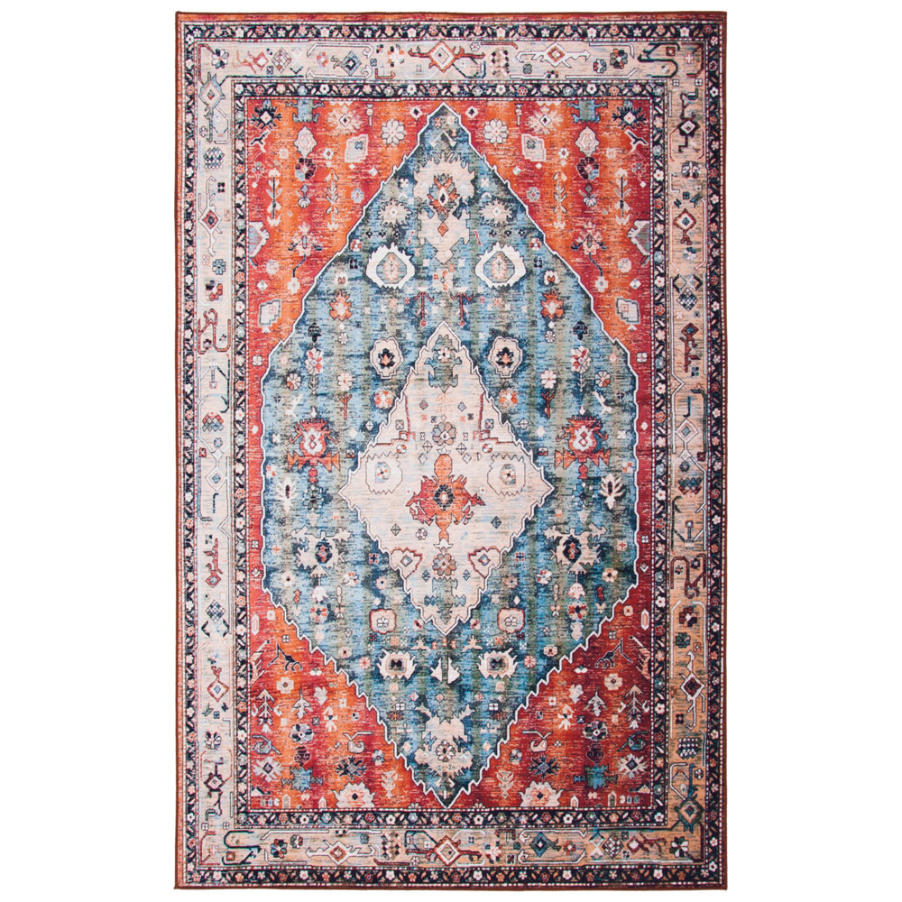 SAFAVIEH TSN104B Tucson Beige / Blue Image 2