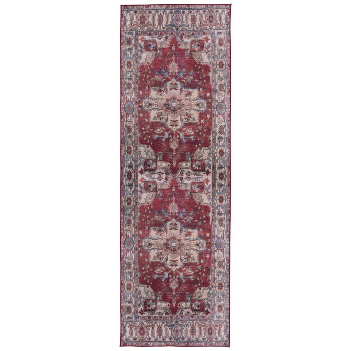 SAFAVIEH TSN106Q Tucson Red / Beige Image 2