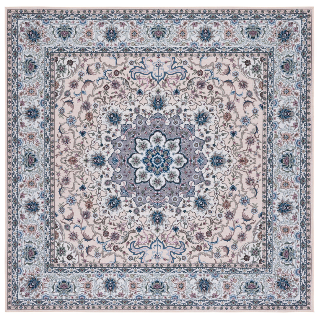 SAFAVIEH Tucson Collection TSN123B Beige / Green Rug Image 6