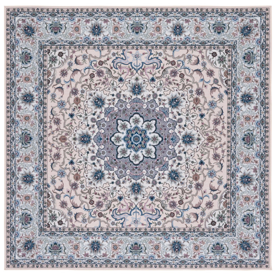 SAFAVIEH Tucson Collection TSN123B Beige / Green Rug Image 1