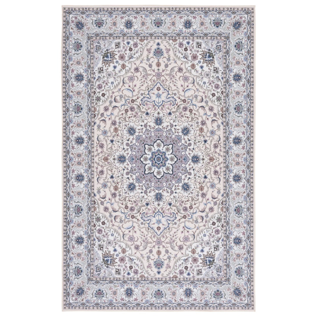 SAFAVIEH Tucson Collection TSN123B Beige / Green Rug Image 1