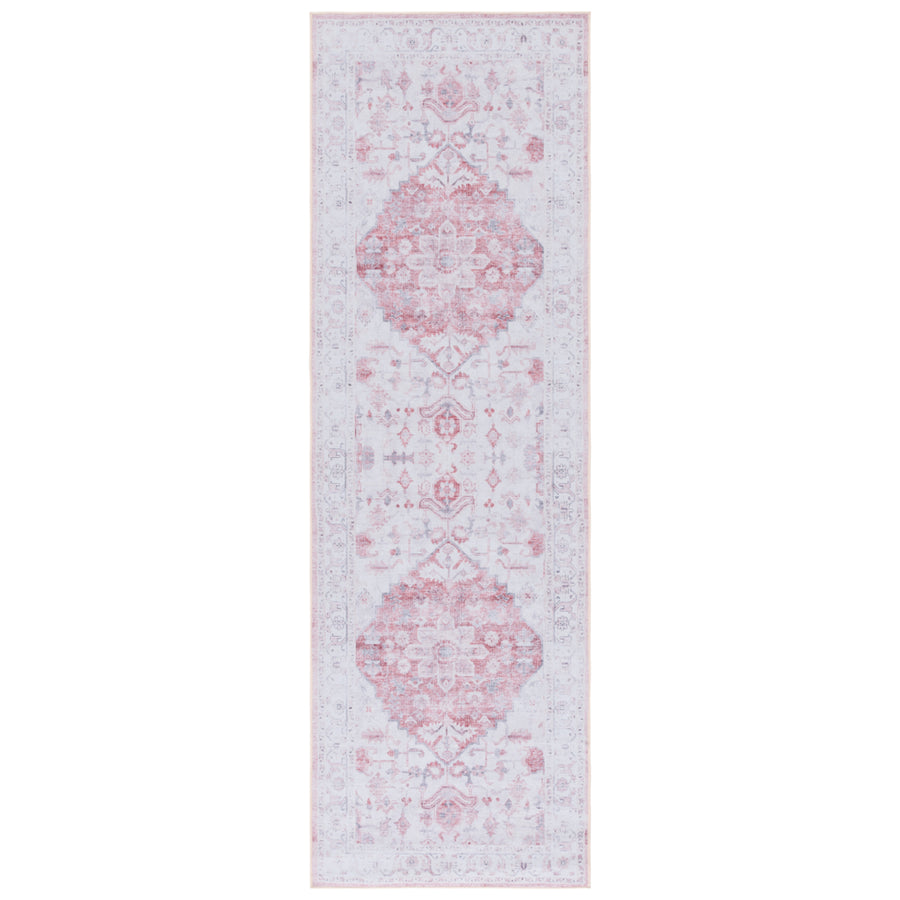 SAFAVIEH Tucson Collection TSN129B Beige / Rust Rug Image 1