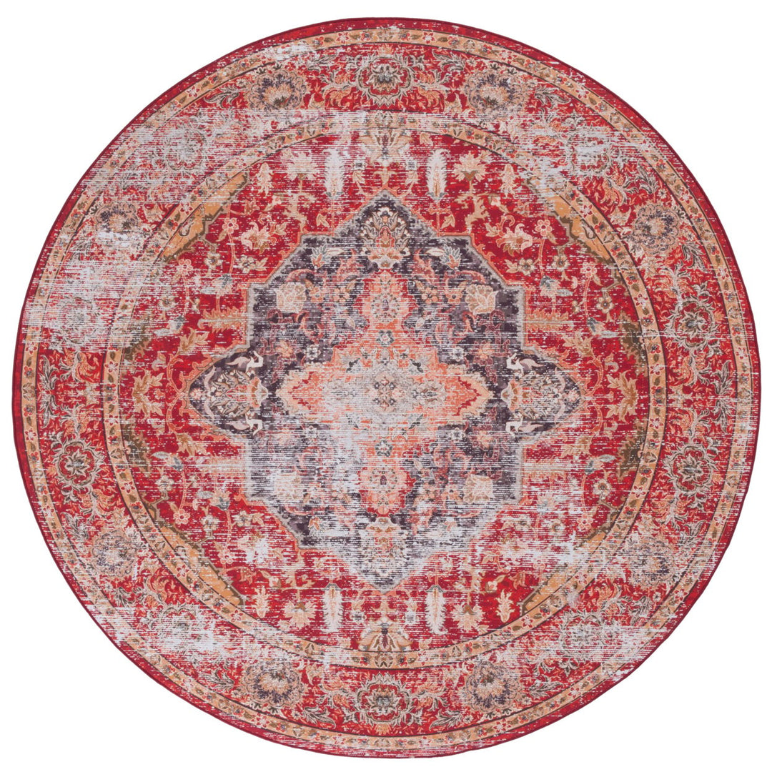 SAFAVIEH Tucson Collection TSN131P Rust / Gold Rug Image 1