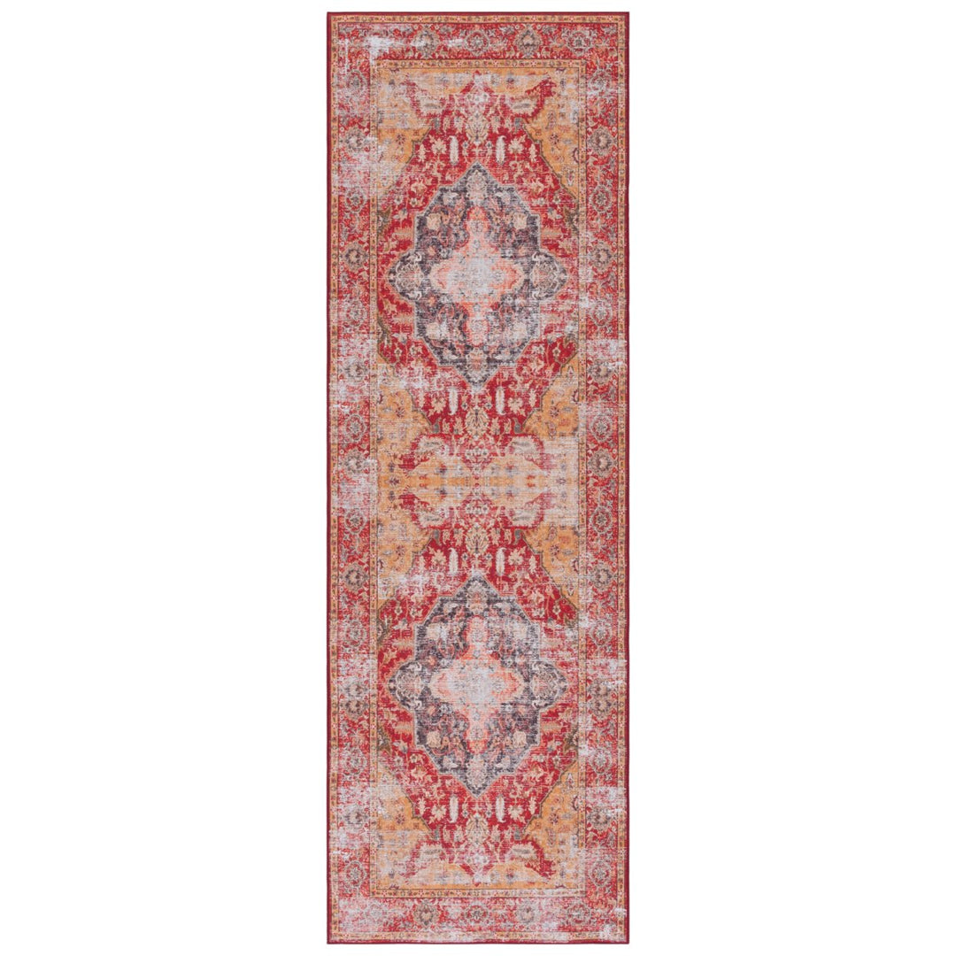 SAFAVIEH Tucson Collection TSN131P Rust / Gold Rug Image 1