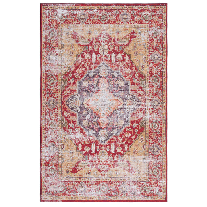 SAFAVIEH Tucson Collection TSN131P Rust / Gold Rug Image 9