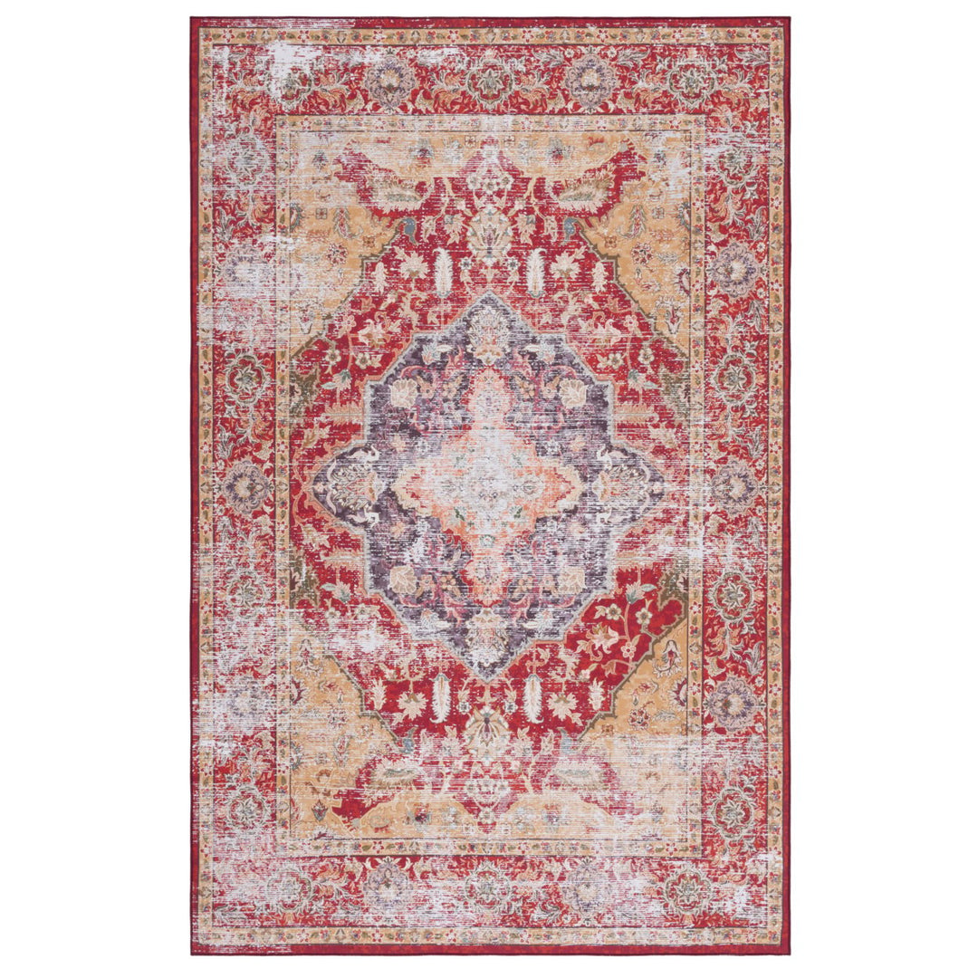 SAFAVIEH Tucson Collection TSN131P Rust / Gold Rug Image 1