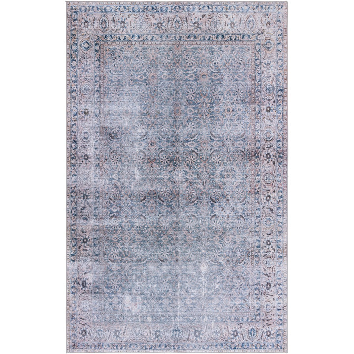 SAFAVIEH Tucson Collection TSN134Y Green Blue / Beige Rug Image 1