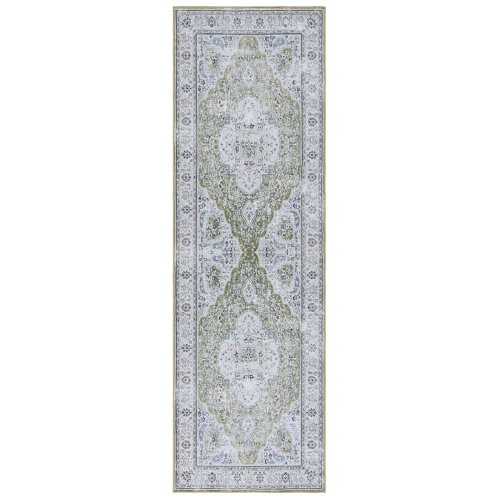 SAFAVIEH Tucson Collection TSN136Y Green / Beige Rug Image 4