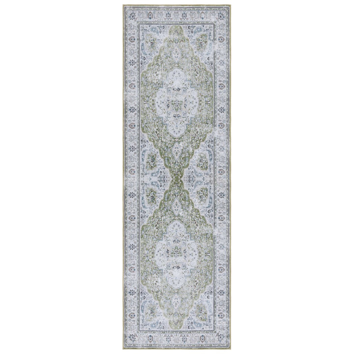 SAFAVIEH Tucson Collection TSN136Y Green / Beige Rug Image 1