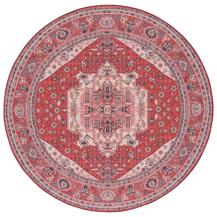 SAFAVIEH Tucson Collection TSN139R Red / Pink Rug Image 3