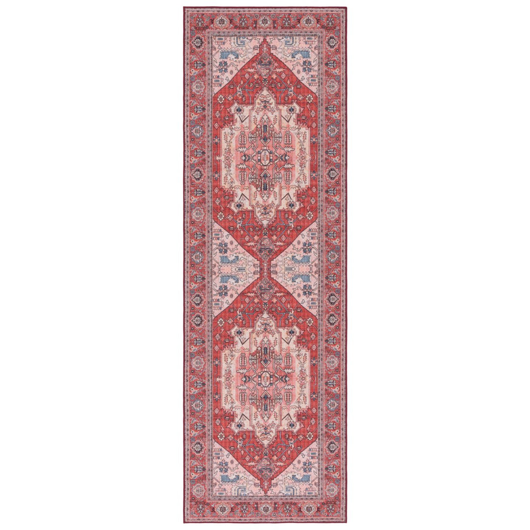 SAFAVIEH Tucson Collection TSN139R Red / Pink Rug Image 4