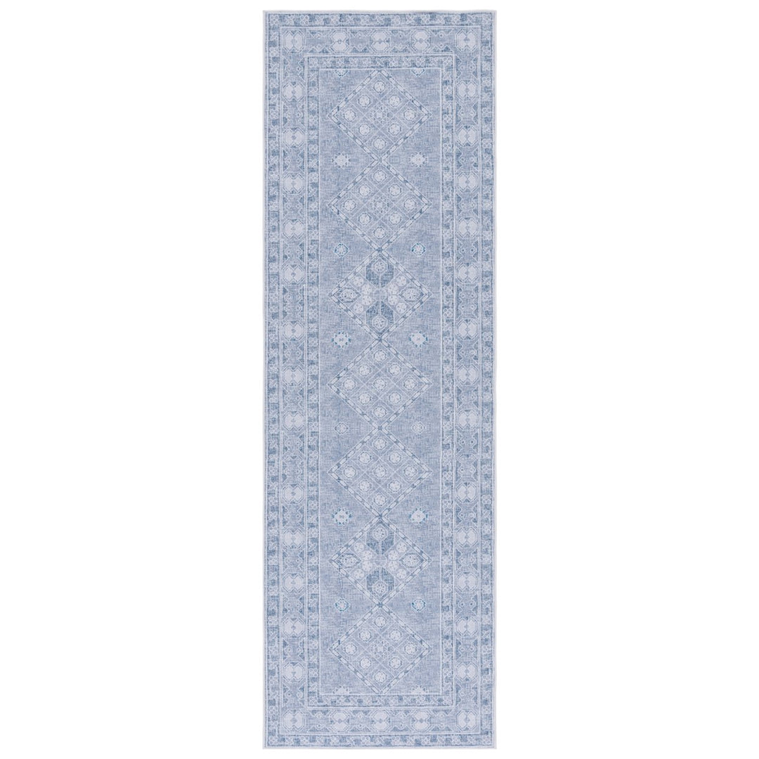 SAFAVIEH Tucson Collection TSN141F Grey / Ivory Rug Image 1