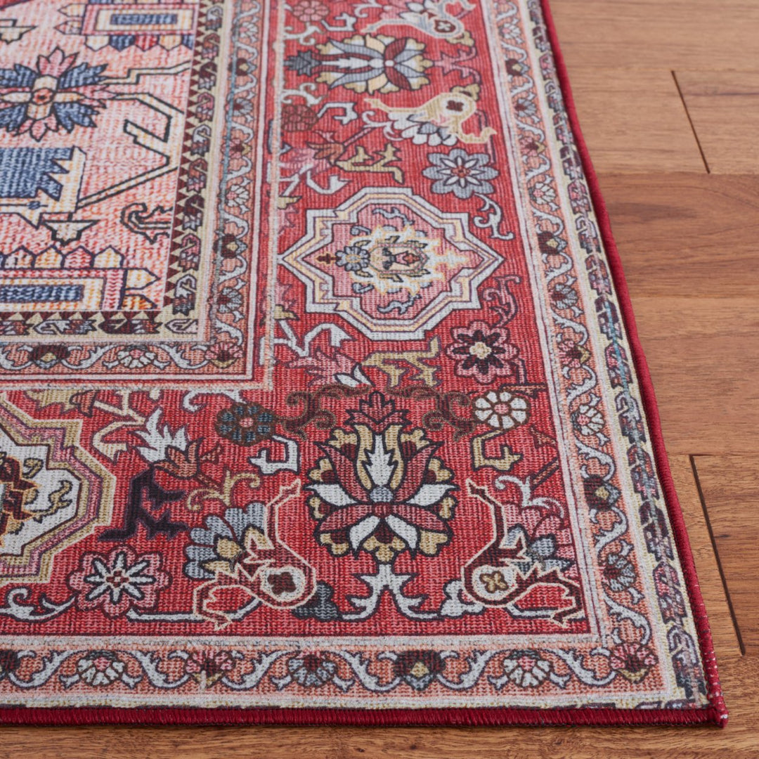 SAFAVIEH Tucson Collection TSN139R Red / Pink Rug Image 6