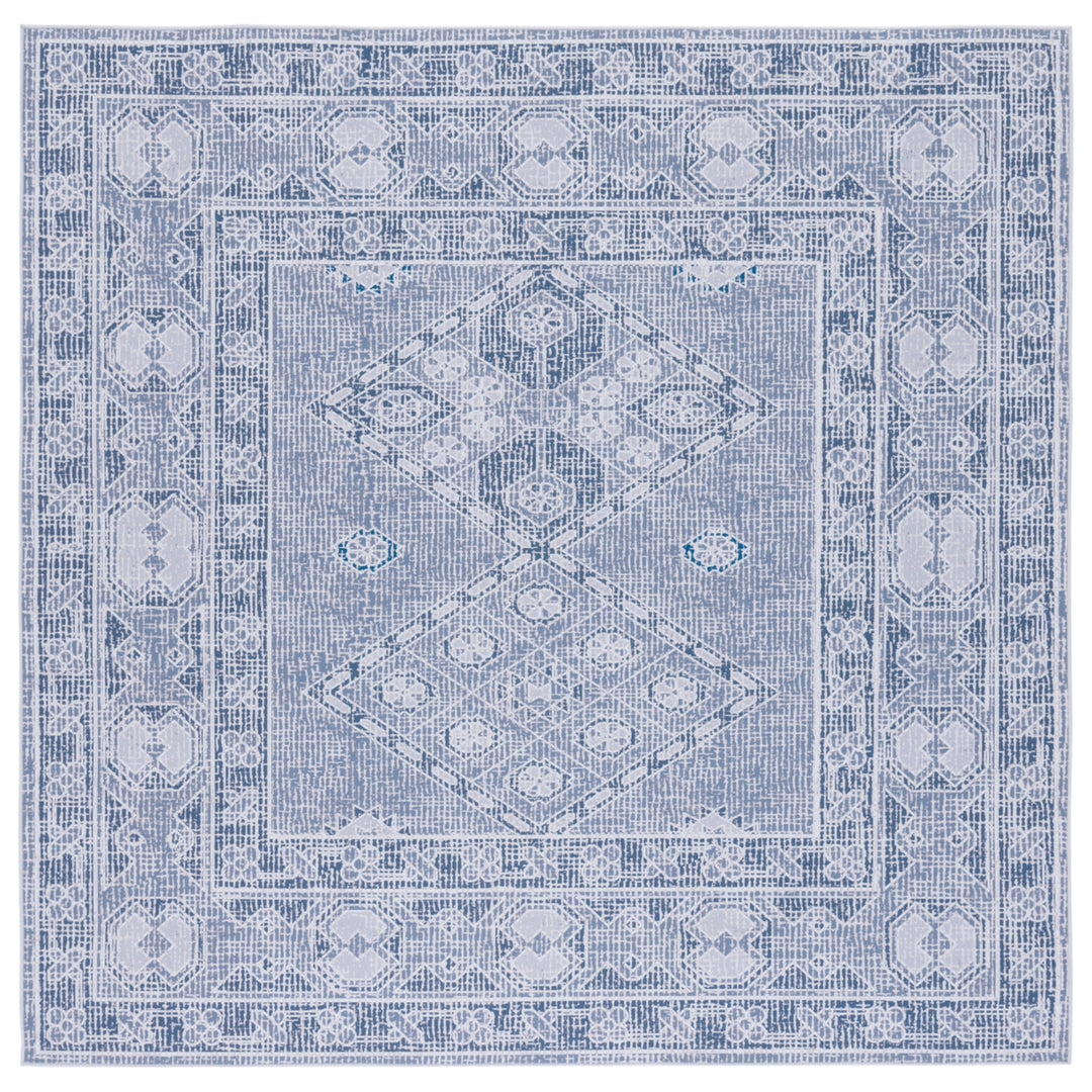 SAFAVIEH Tucson Collection TSN141F Grey / Ivory Rug Image 6