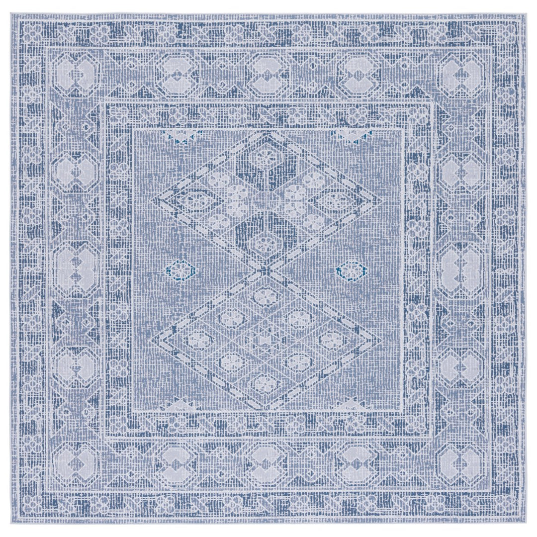 SAFAVIEH Tucson Collection TSN141F Grey / Ivory Rug Image 1