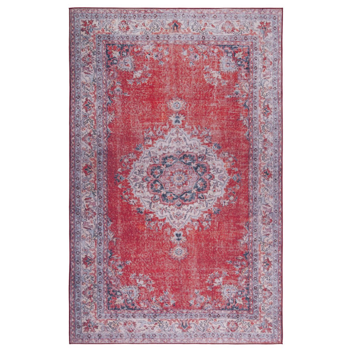 SAFAVIEH Tucson Collection TSN140Q Red / Beige Rug Image 1