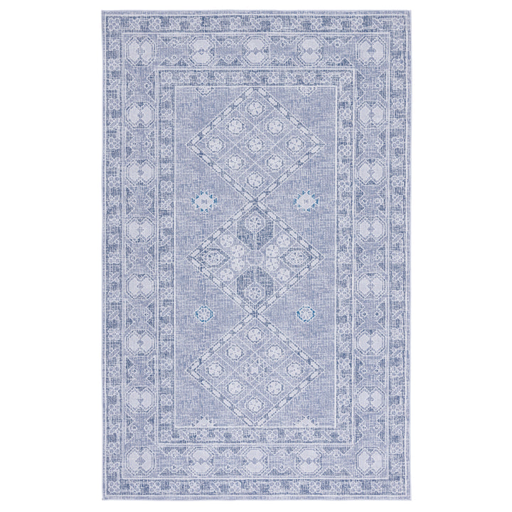 SAFAVIEH Tucson Collection TSN141F Grey / Ivory Rug Image 1